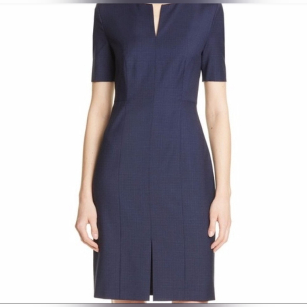 Hugo Boss blue dress, size 8